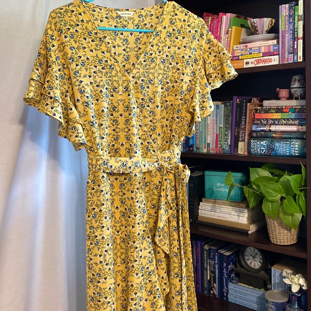 Yellow Floral Dress